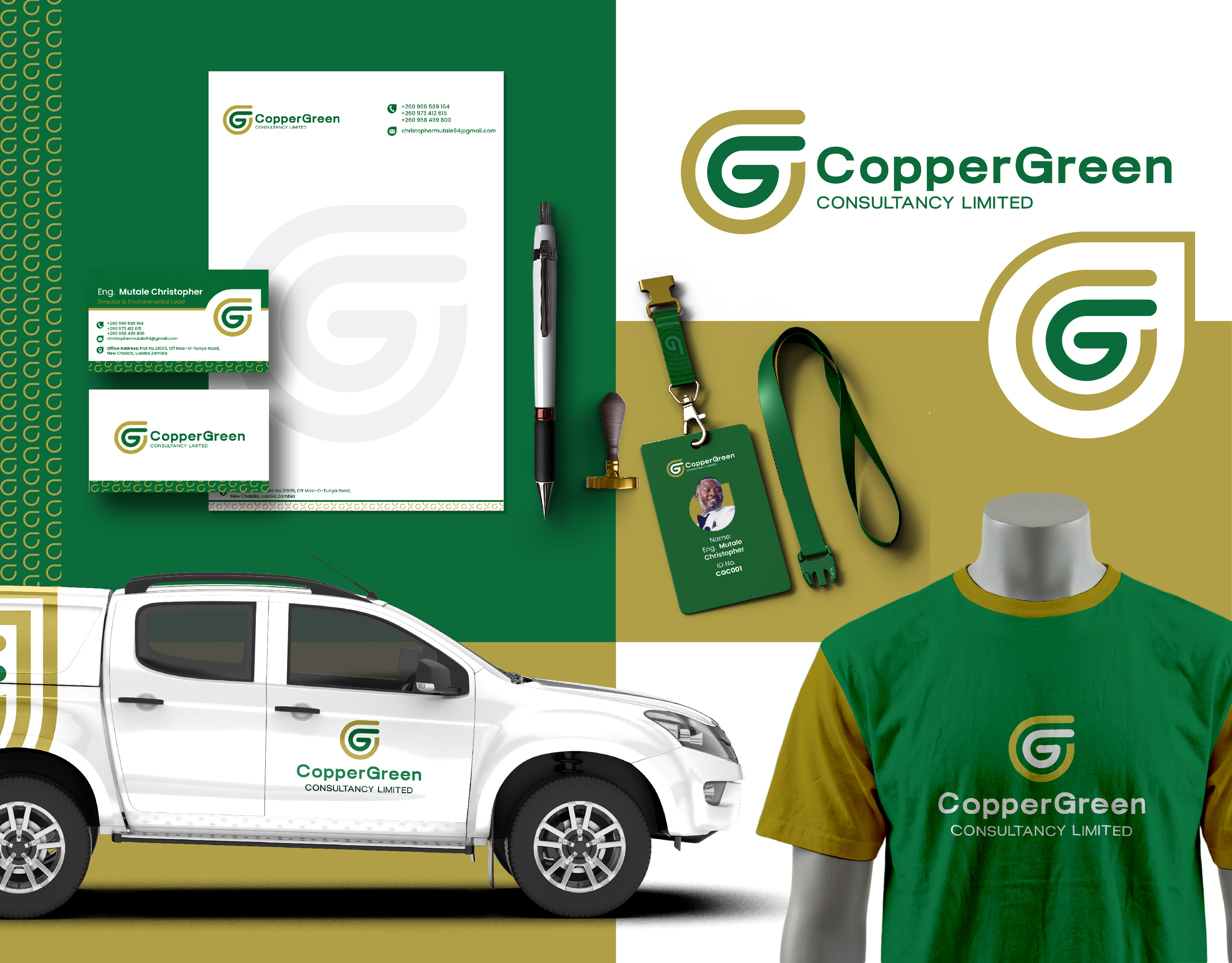 CopperGreen Consultancy Brand Identity